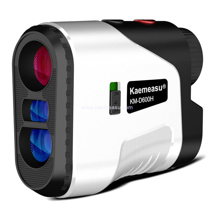 Kaemeasu Taşınabilir Lazer Uzaklık Bulma Aracı Golf Teleskobu 6,5 Kat Büyütme Ölçme Açısı Av Uzaklığı D600