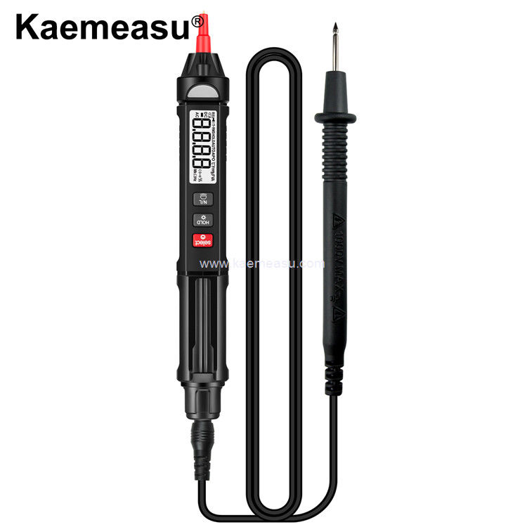 Kaemeasu 07A LCD Ekranı Multimeter Kalem Tipi Voltaj Testi Yanık Karşıtı