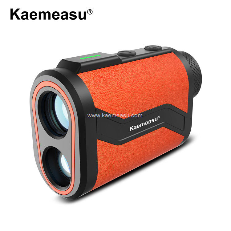Kaemeasu Golf Ölçü Aracı 6.5X Alüminyum Deri Kabuk Lazer Ölçü Aracı Bayrak direği kilitleme mıknatısı işlevi MAL600
