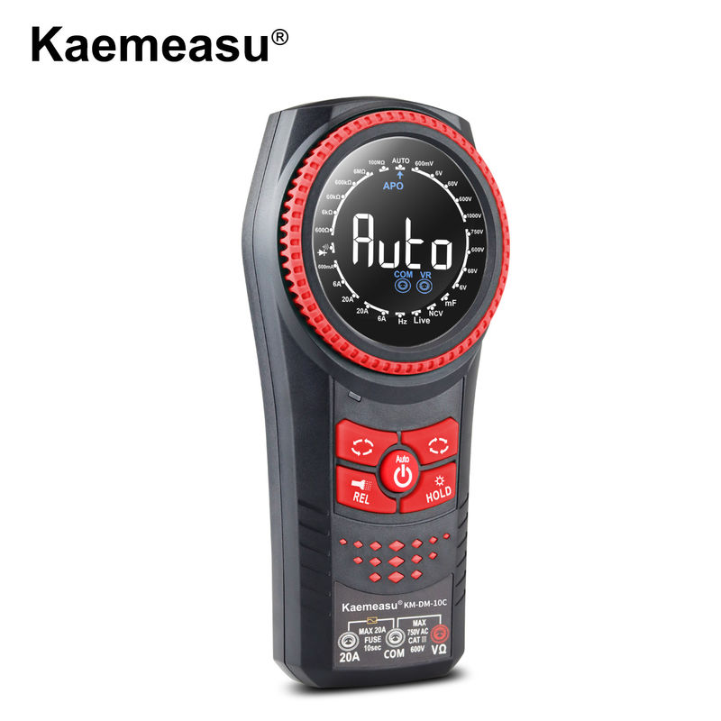 Kaemeasu 10C Otomatik Aralık Multimetro Akıllı Dijital Voltaj Ölçerleri NCV TRMS Diyot Testi Akım Direnci Denetleyicisi