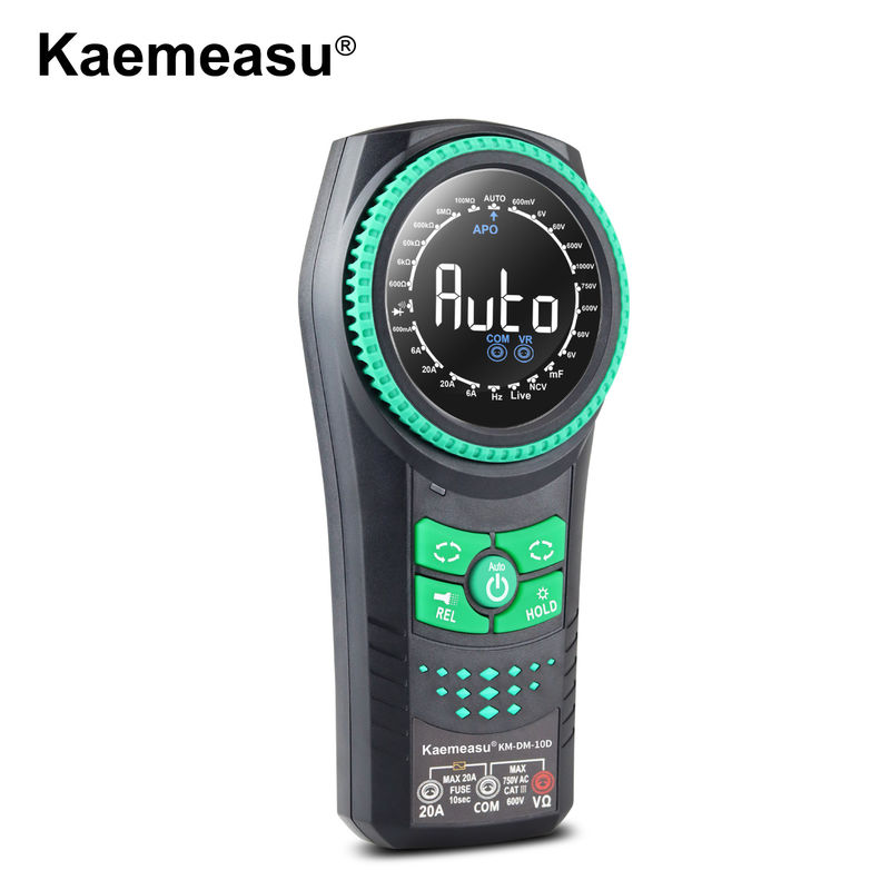 Kaemeasu 10D Akıllı Döner Düğme Multimeter Voltaj Ölçerleri Detektör Multimetro Akıllı Multimeter Dijital Multimeterler