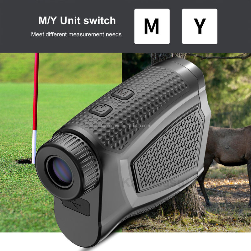 Kaemeasu Çok Fonksiyonlu Lazer Uzaklık Ölçücüsü Teleskop Golf Lazer Uzaklık Ölçücüsü Avcılık Manyetik Adsorpsiyonlu Elektronik Kılavuz