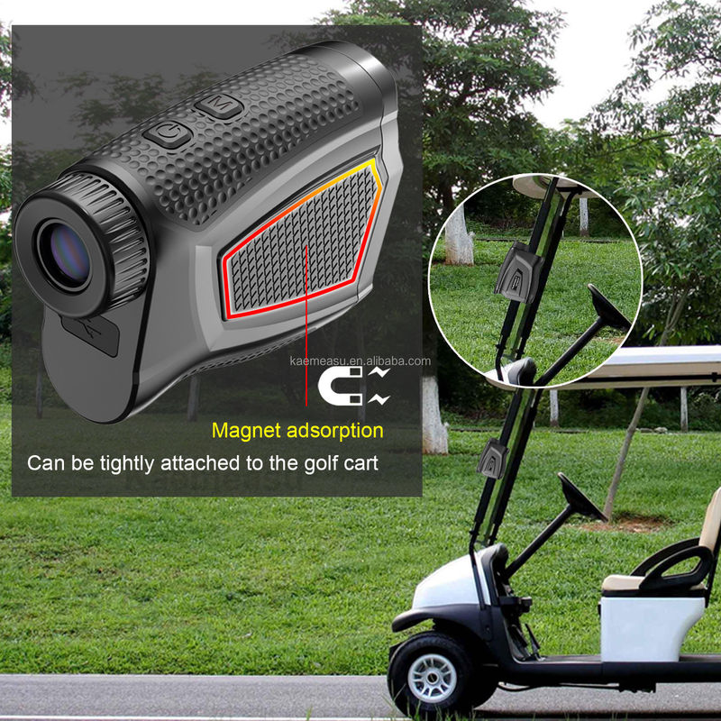 Kaemeasu Çok Fonksiyonlu Lazer Uzaklık Ölçücüsü Teleskop Golf Lazer Uzaklık Ölçücüsü Avcılık Manyetik Adsorpsiyonlu Elektronik Kılavuz