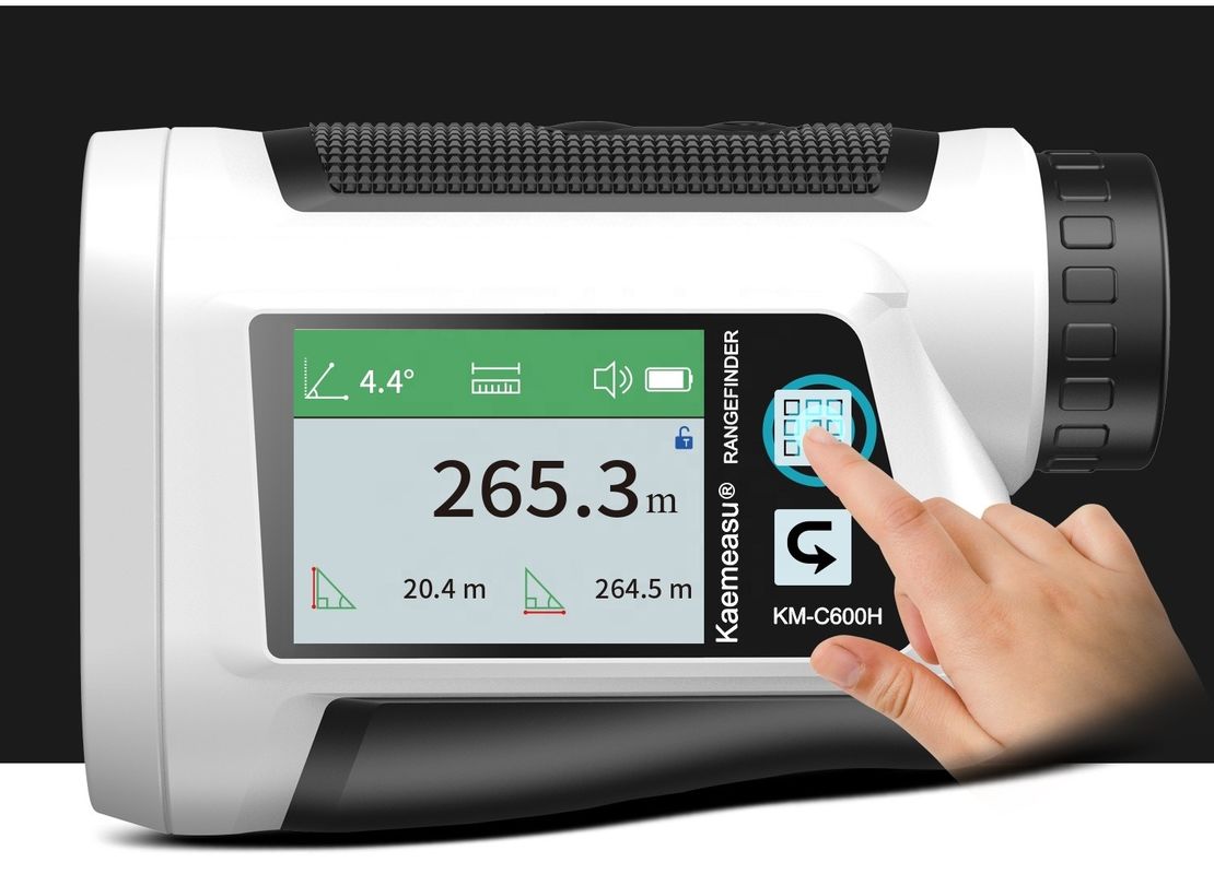 600m Oem Dokunmatik Ekran Dijital Golf Uzaklık Meter Lazer Uzaklık ölçer Lazer Uzaklık ölçer Uzaklık ölçer Lazer Uzaklık ölçer