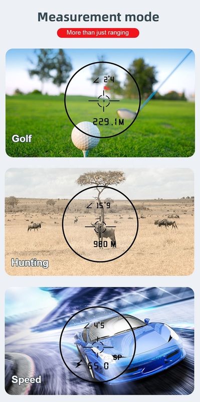 yüksek kaliteli OEM 1200M Golf Lazer Ölçücüsü Av Ölçücüsü Golf Ölçücüsü Lazer Ölçücüsü