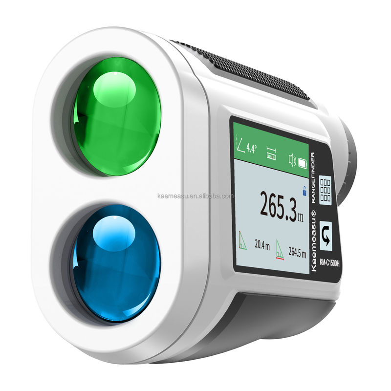 OEM 6x Rangefinder Lazer Monte Range Finder Golf Lazer Range Finder Lityum Pil Şarj edilebilir Dokunmatik Tür Renkli Ekran IP54