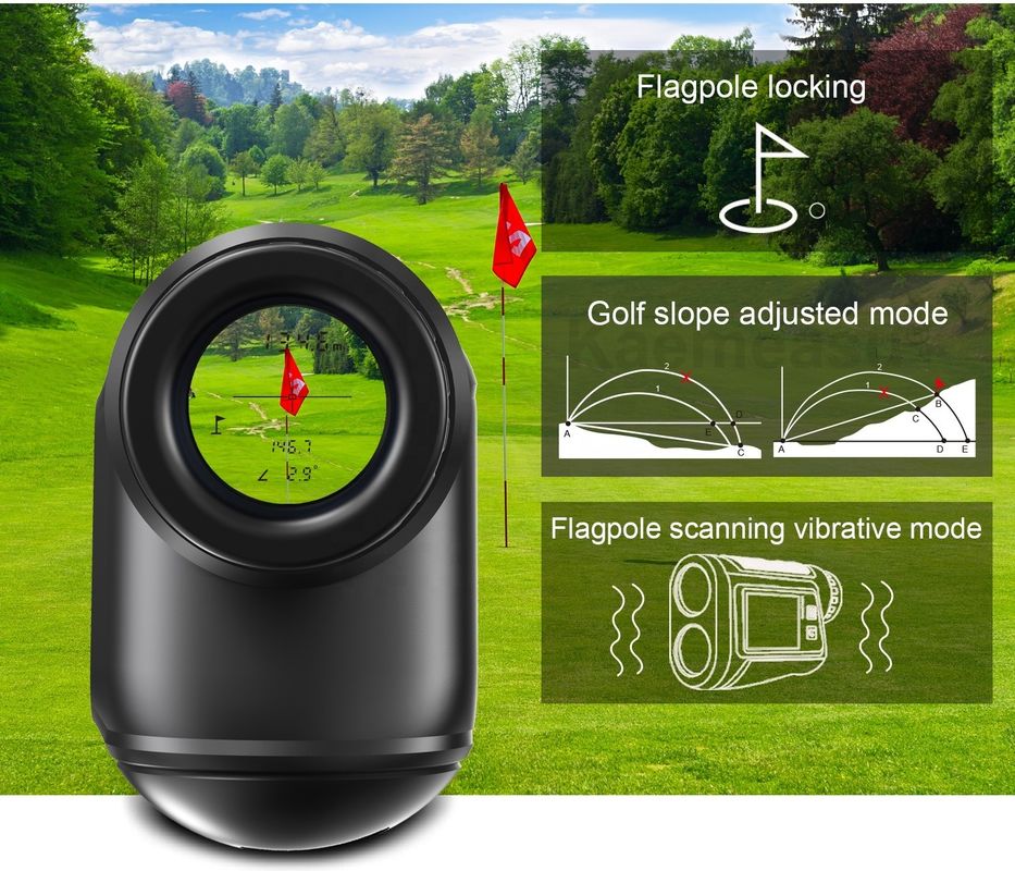 Lazer mesafe ölçer mini Golf Lazer Uzaklık ölçer avcılık bulucu teleskop lazer ölçüm cihazı 600m