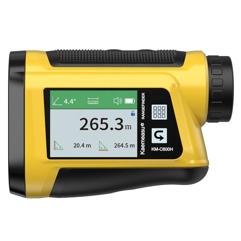 Oem Dokunmatik Ekran Dijital Golf Lazer Ölçücüsü Aralık Bulmacı Golf Lazer Ölçücüsü Avcılık için Ölçücüsü