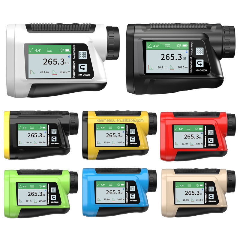 Oem Dokunmatik Ekran Dijital Golf Lazer Ölçücüsü Aralık Bulmacı Golf Lazer Ölçücüsü Avcılık için Ölçücüsü
