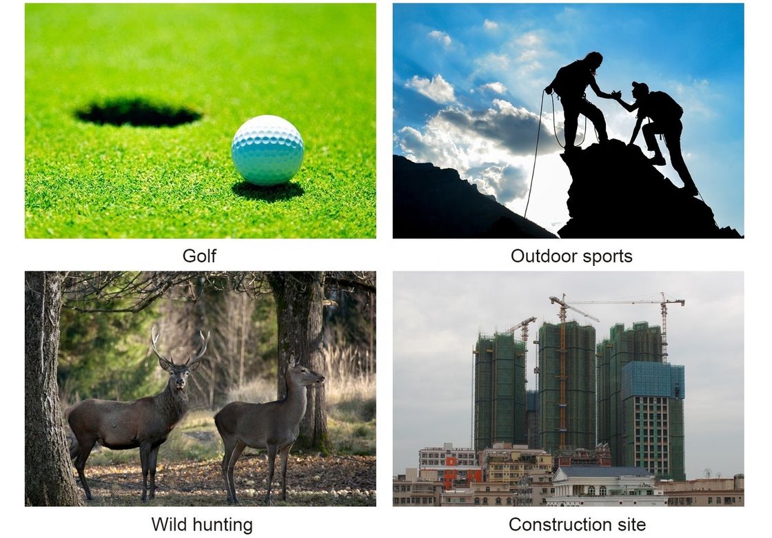 Oem Dokunmatik Ekran Dijital Golf Lazer Ölçücüsü Aralık Bulmacı Golf Lazer Ölçücüsü Avcılık için Ölçücüsü