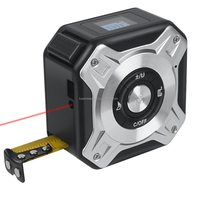 Çok fonksiyonlu USB Şarj Teyp Ölçü Uzay ölçümcüsü Elektronik Ruler Kızılötesi Ölçüm Aracı OEM Lazer Uzaklık Ölçümü