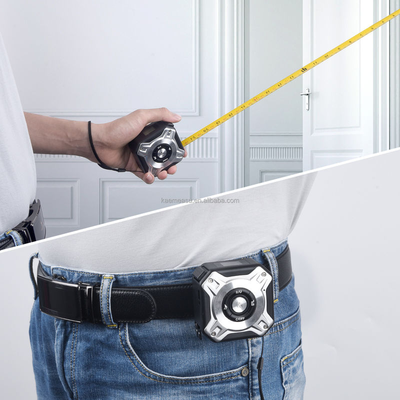 Çok fonksiyonlu USB Şarj Teyp Ölçü Uzay ölçümcüsü Elektronik Ruler Kızılötesi Ölçüm Aracı OEM Lazer Uzaklık Ölçümü