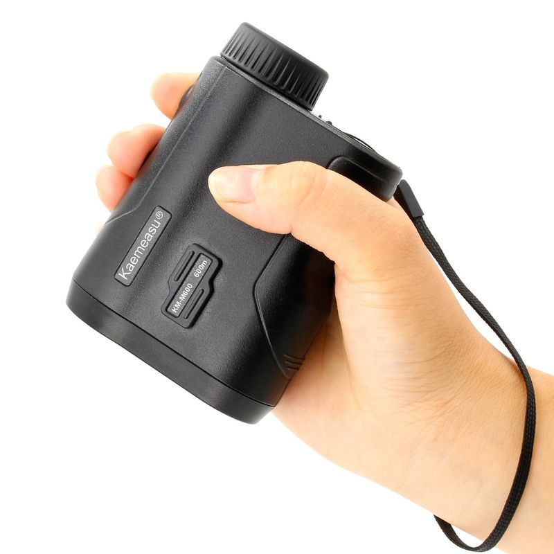 Teleskop Lazer Uzaklık Ölçücüsü Portatif USB Şarj Lazer Uzaklık Ölçücüsü Monocular Golf Avcılık Uzaklık Ölçücüsü 600M/656Yd