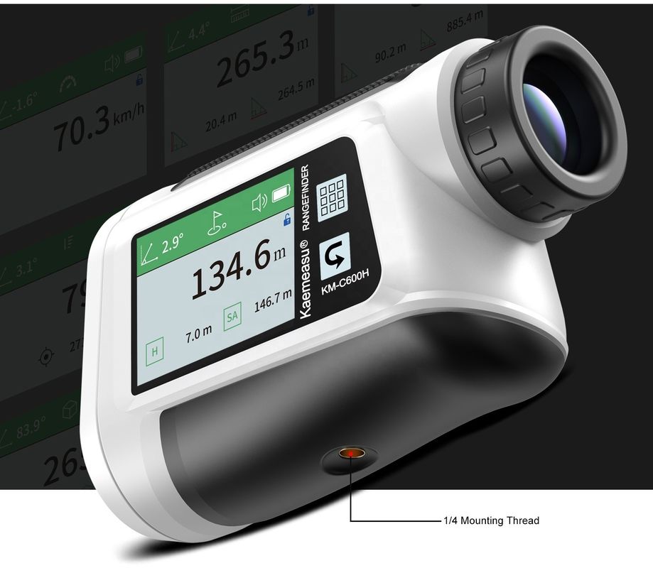 Mini El Laser Uzaklık Ölçücüsü Görme Ölçüm Aracı Lazer Uzaklık Ölçücüsü LCD Akıllı Dokunmatik Ekran Ekranı ile