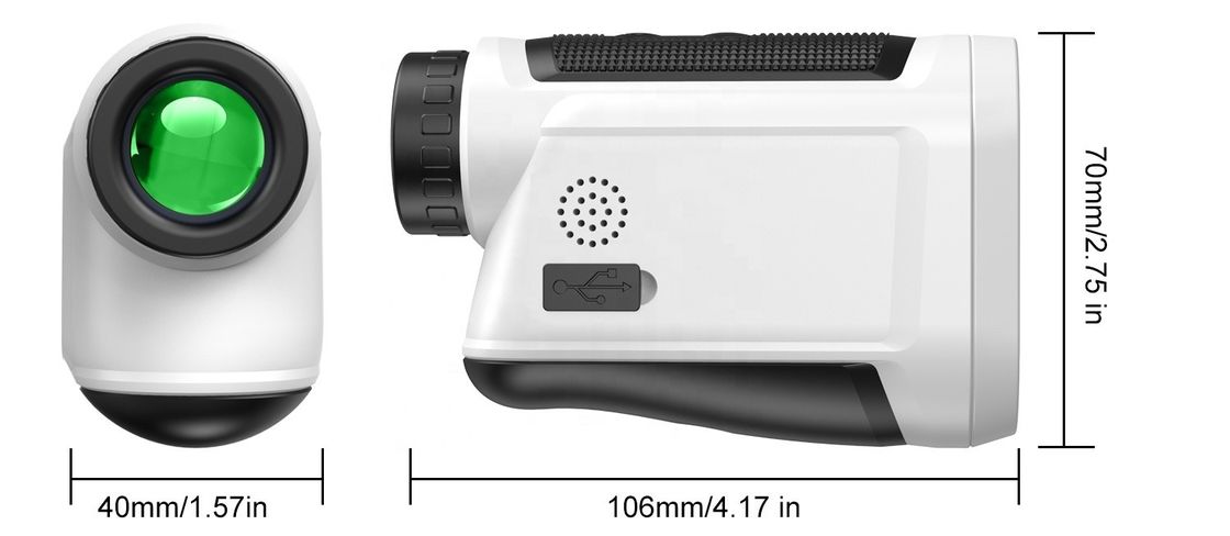 Mini El Laser Uzaklık Ölçücüsü Görme Ölçüm Aracı Lazer Uzaklık Ölçücüsü LCD Akıllı Dokunmatik Ekran Ekranı ile