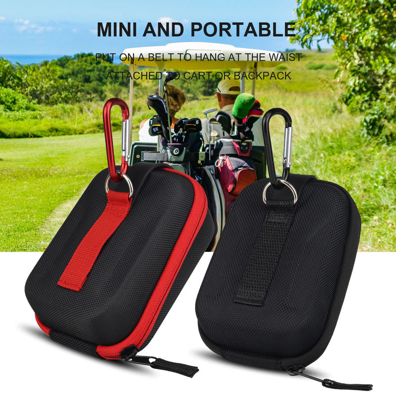 Yeni Taşınabilir menzil ölçer Taşıma Küresi Premium Golf Menzil ölçer Çantası Güvenli Manyetik Kapama Golf Aksesuarları Su geçirmez