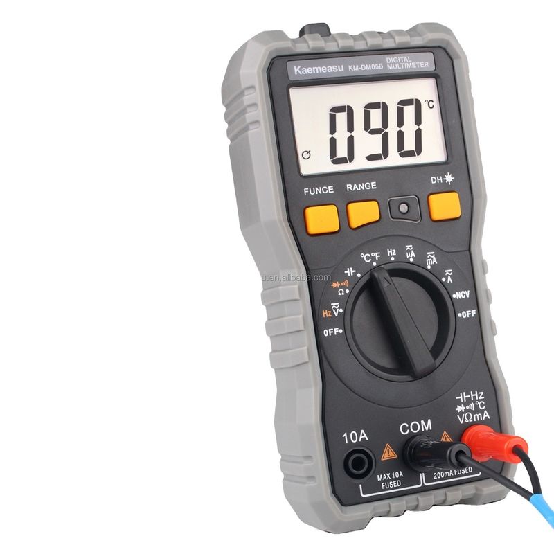 Mini taşınabilir çoklu testçi Voltaj Akım Direnci NCV Elektrik Akıllı Dijital Multimeter düşük pil göstergesi ile