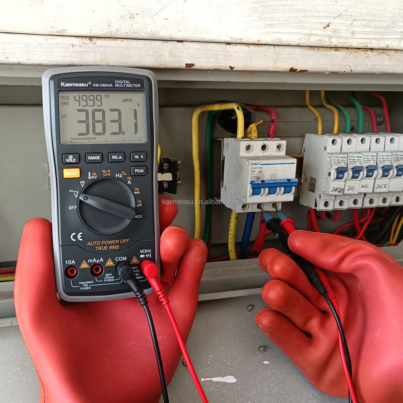 04A Yeni yükseltme Yanma Karşıtı 20000 Sayılar Çubuk Grafiği Ekranı Yüksek Hassasiyetli Elektrikli Dijital Multimetre
