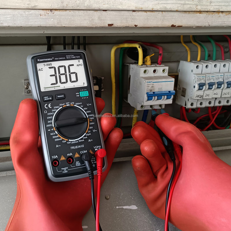 Yanma Karşıtı 1000V Test Ekipmanı Elektrikli El Voltaj Akım Direniş Denetleyicisi Dijital Multimetre