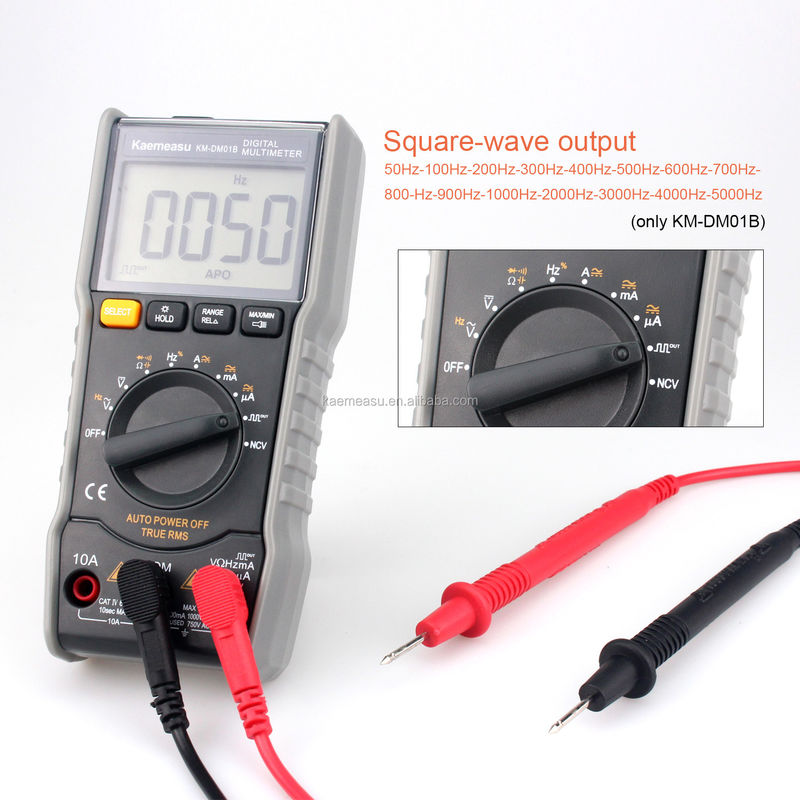 01B Elektrikli Multitester Voltaj Akım ölçümü Endüstriyel Multimeter Mini taşınabilir Akıllı Dijital Araba Multimetreleri