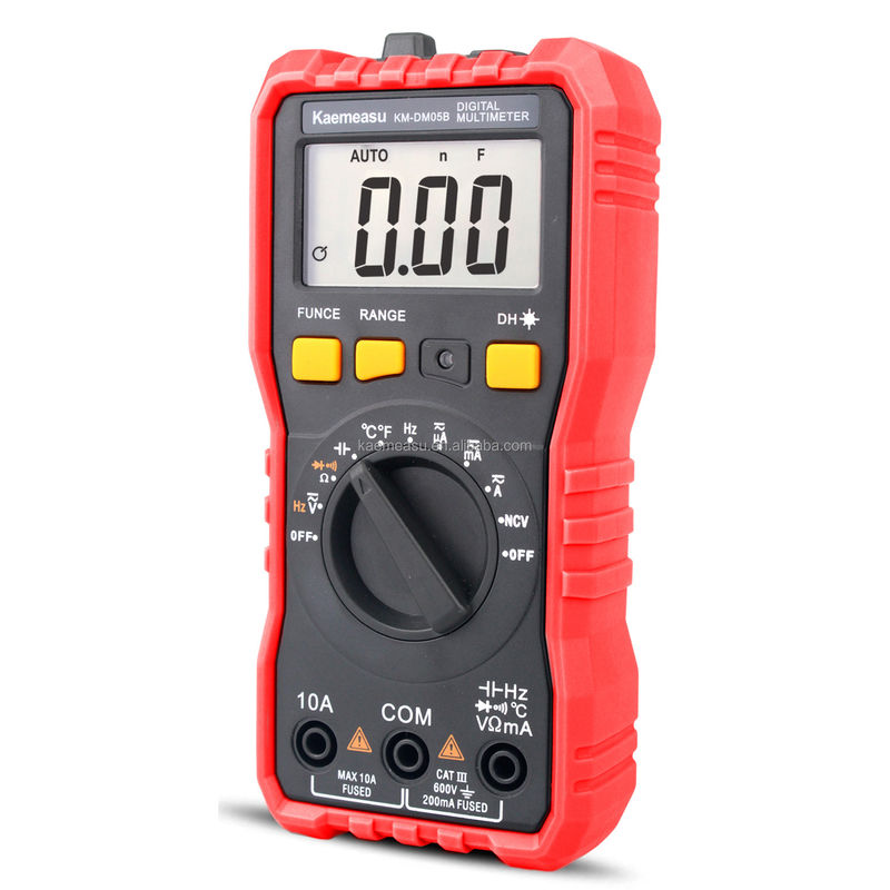 Mini Taşınabilir Dijital Multimetro Profesyonel Elektrikçi Dattery Voltaj Ölçücüsü Direnç Denetleyicisi Akıllı Dijital Multimeter