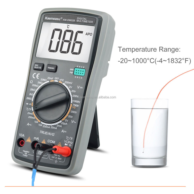 Elektrikçi Otomatik Aralık Multitester 6000 Sayımlar Analogik Multimeter T-RMS Diyot Test Süreklilik Buzzer Dijital Multimeterler