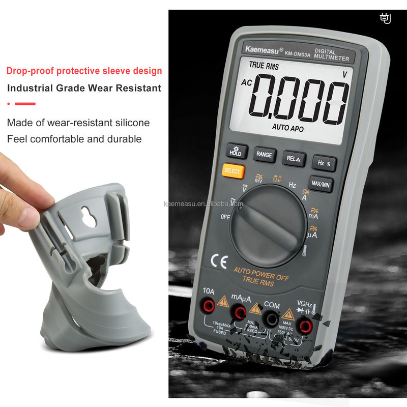 Elektrikçi Otomatik Aralık Multitester 6000 Sayımlar Analogik Multimeter T-RMS Diyot Test Süreklilik Buzzer Dijital Multimeterler