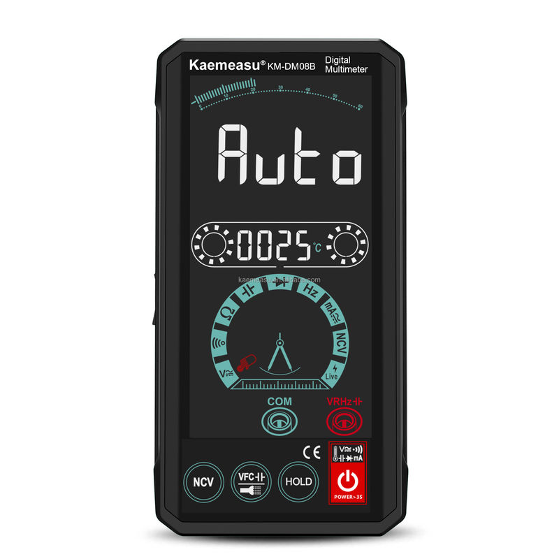 CE/RoHS/FCC Sertifikası ve 300mA ölçüm akımı aralığı ile Elektrikçi Test Ekipmanı Dijital Multimeter