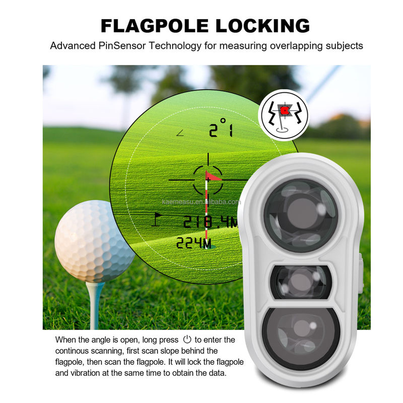 650Yd Golf Lazer Menzil Bulmacı Ölçme Araçları Lazer Uzaklık Ölçücüleri Dürbünler Golf Menzil Bulmacı Teleskop