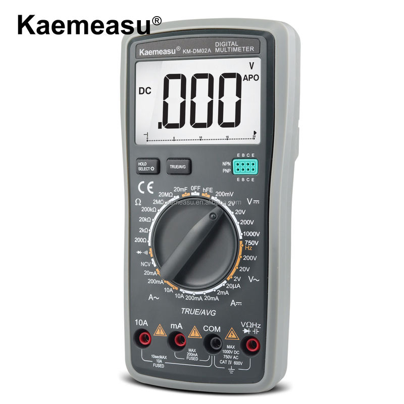 Otomotiv Dijital Multimetre NCV TRMS Bench Voltage Meter Diyot Test Süreklilik Buzzer Multimetro Akıllı