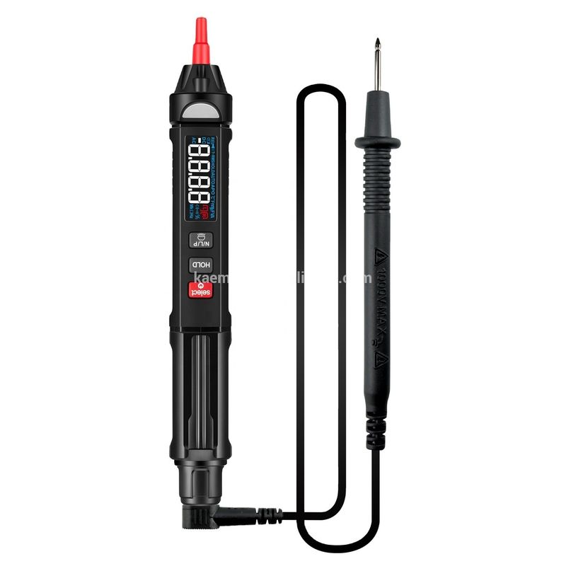 kaemeasu Mini Pen Dijital Multimeter NCV Sequence Temas Etmeyen Voltaj Algılama Multimeter Tester Pen Meter