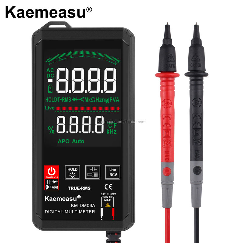 OEM ODM Büyük Ekran Akıllı Multimeter Elektrikçi Bench Multimeter Osiloskop Multimer Klem Metre Dijital Multimeter