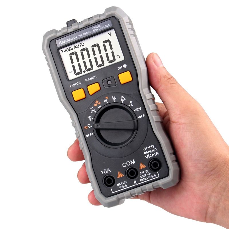 Çok fonksiyonel Cep Dijital Multimeter Elektrikçi Evrensel Meter Yüksek Hassasiyetli DC/AC NCV Gerçek RMS Multimeter Tester
