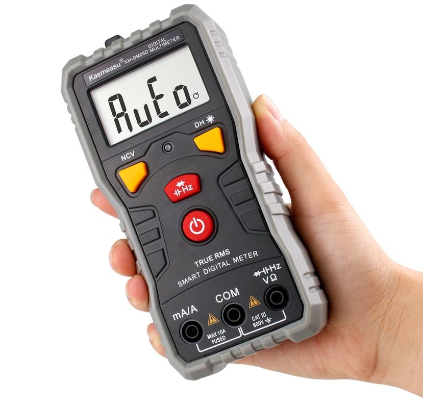Cep Dijital Multimetresi DC/AC Çok fonksiyonel Yüksek hassasiyet kapasitesi Ncv Ohm Hz Tester Otomatik Aralık Dijital Multimetresi