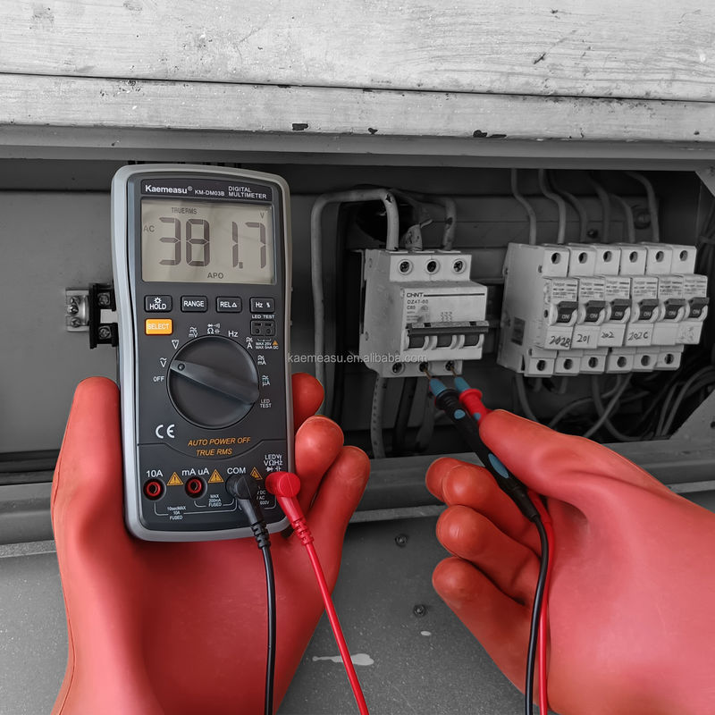 Sıcak Satış Endüstriyel Elektronik Multimetre Yüksek Hassasiyet 6000 Sayılar 1000v AC DC Dijital Multimetre