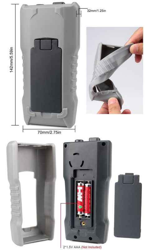Mini taşınabilir çoklu test cihazı laboratuvar ekipmanları direniş test cihazı pil test cihazı elektrikli enstrüman dijital multimetreler