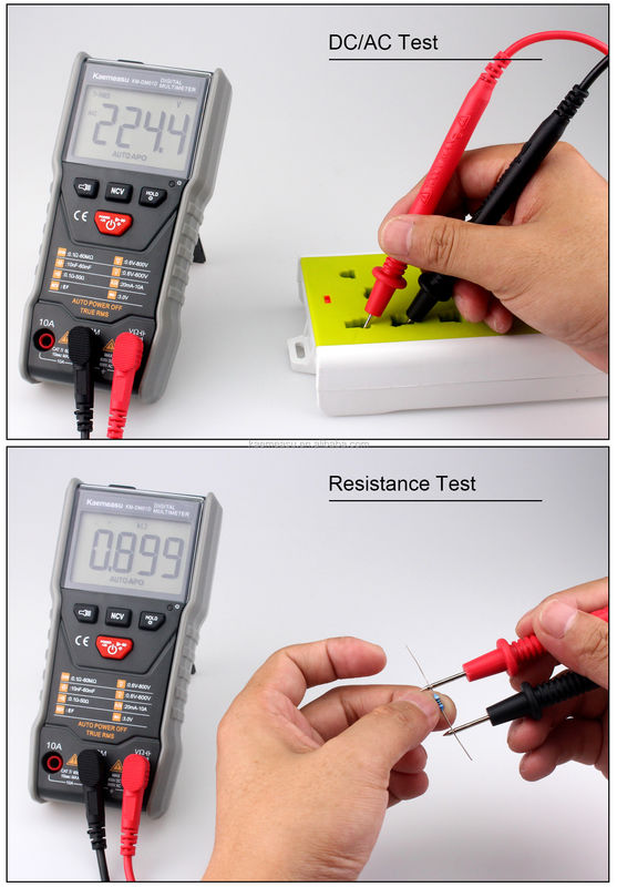 Sıcak Satış Elektrikli Multi Tester Mini Portatif Akıllı Otomatik Sınır Dijital Multimeter Fiyat