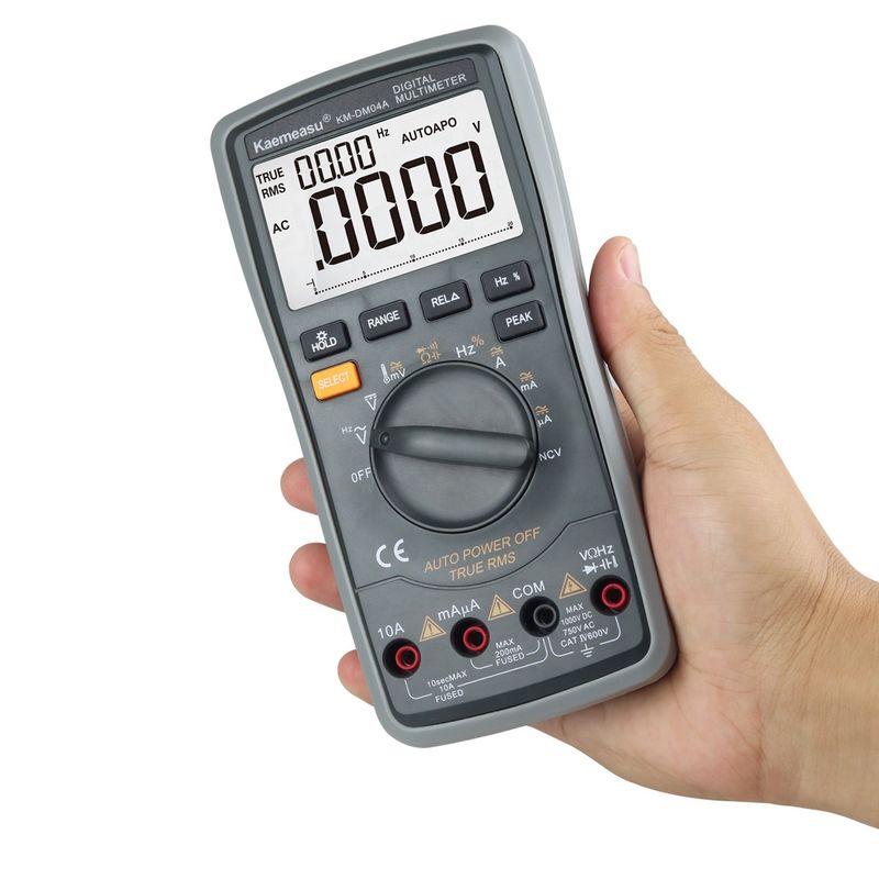 ABS Elektrikli Parçalar 04A OEM ODM Otomatik yelpazesi Akıllı Multitester laboratuvar ekipmanları DC/AC 20000 Sayılar Dijital Multimetre