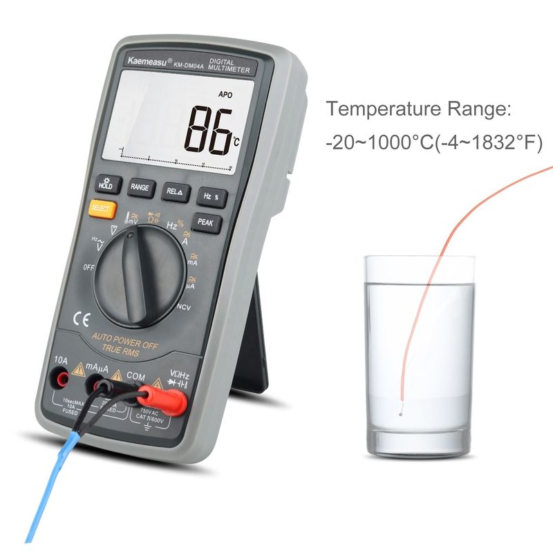 ABS Elektrikli Parçalar 04A OEM ODM Otomatik yelpazesi Akıllı Multitester laboratuvar ekipmanları DC/AC 20000 Sayılar Dijital Multimetre