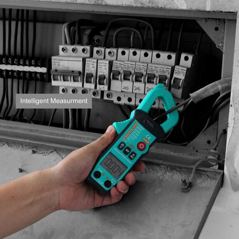 21E Akıllı Dijital Klem Mitri NCV Elektronik Onarım Aracı 1000v Gerçek Rms Multimeter 6000 Akım Klem Mitri Sayıları