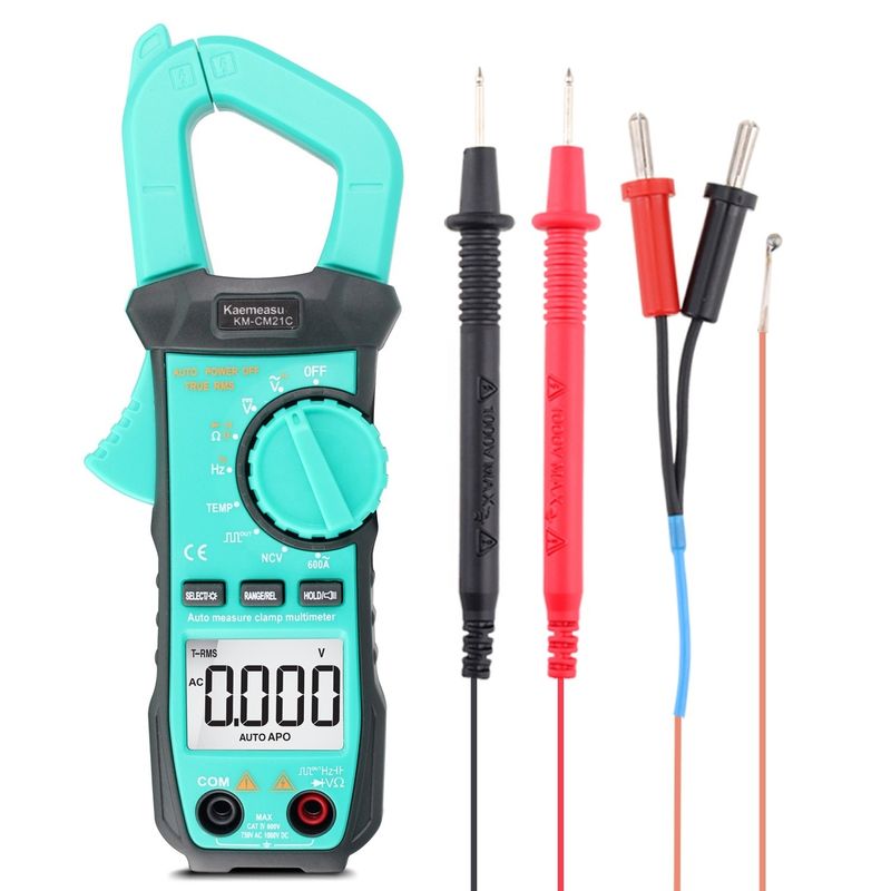 21C Sıcak satış elektrikli Klem Meter voltaj dedektörü multimeter taşınabilir klem multimeter dijital multimetörler