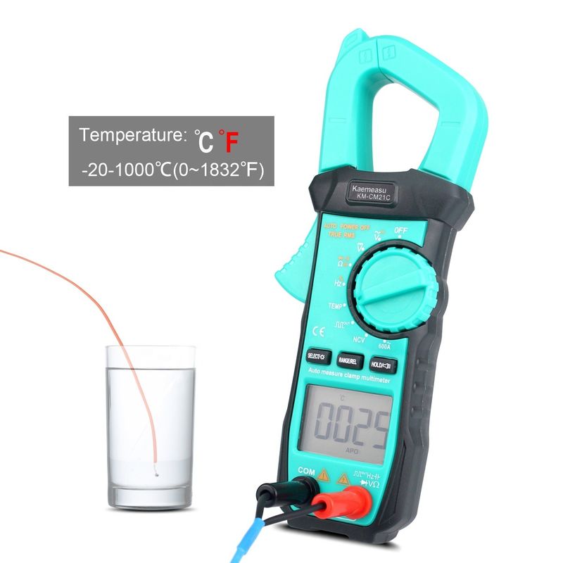 21C Sıcak satış elektrikli Klem Meter voltaj dedektörü multimeter taşınabilir klem multimeter dijital multimetörler