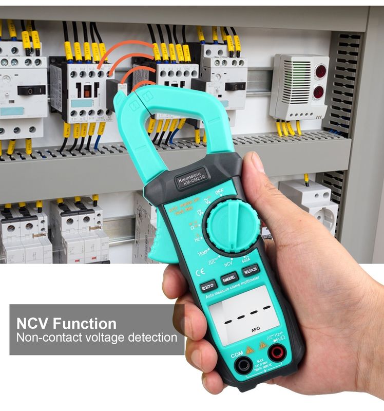 21C Sıcak satış elektrikli Klem Meter voltaj dedektörü multimeter taşınabilir klem multimeter dijital multimetörler