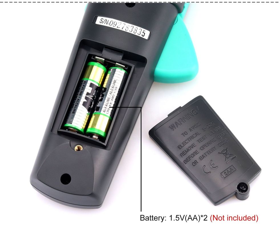 ABS elektrikli parçalar 300g Dijital AC DC Klem Meter Otomatik Menzil Multimeter Gerçek Rms Ncv Ammeter