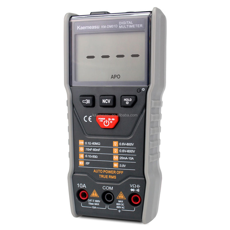 NCV ve T-RMS fonksiyonu ile çok fonksiyonel su geçirmez AC Voltage Tester Clamp Meters