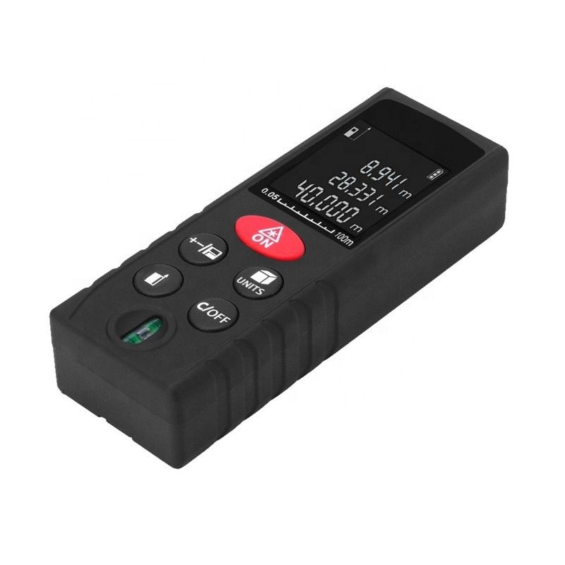 Lazer mesafe ölçer 40M 60M 80M 100M Elektronik bant taşınabilir minik el cihazı lazer menzil ölçer satılıyor