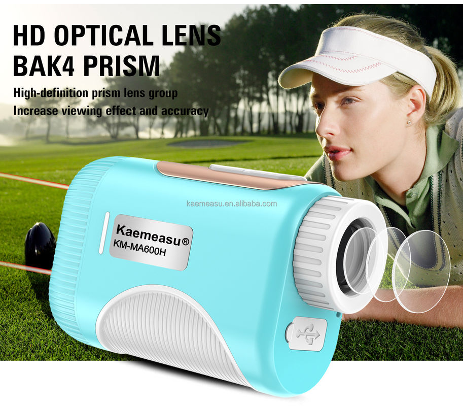 OEM 1200m Golf Eğilimi Alanı Lazer Uzaklık Meter Teleskop Endüstriyel Dereceli Golf Lazer Uzay ölçerleri Özel Destekle