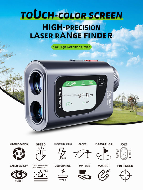 800m Lazer Uzaklık ölçer Modülü Golf Avcılık Lazer Uzaklık ölçer binocular ile Uzaklık ölçer Avcılık alanı