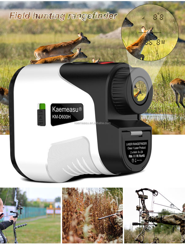 D600m Lazer Menzil Bulmacı Uzaklık Meter Golf Avcılık Endüstriyel Açık Alan Ölçüm Kullanımı Menzil Bulmacılık Avcılık