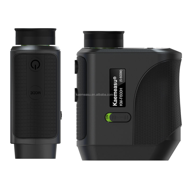 F1000m Profesyonel Golf Lazer Uzaklık Ölçücüsü Eğim Modu Hızlı Odaklama 6.5X Turnuva kullanımı için büyütme